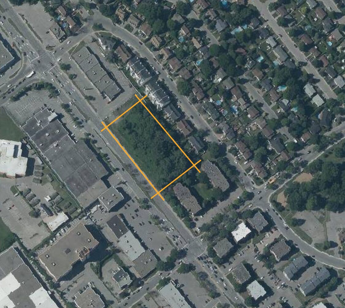 Six vacant lots sold for $9.3 million on Le Corbusier Boulevard in Laval